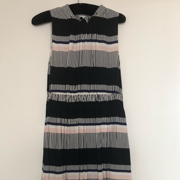 Kate Spade Sleeveless Multi Stripe Dress - Picture 3 of 6